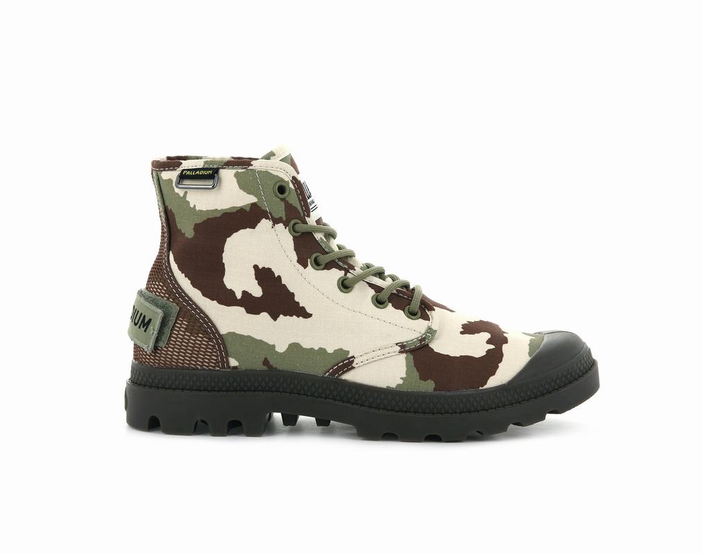 Palladium Pampa Hi Og Camo Men's Boots Multicolor (BEXL74025)